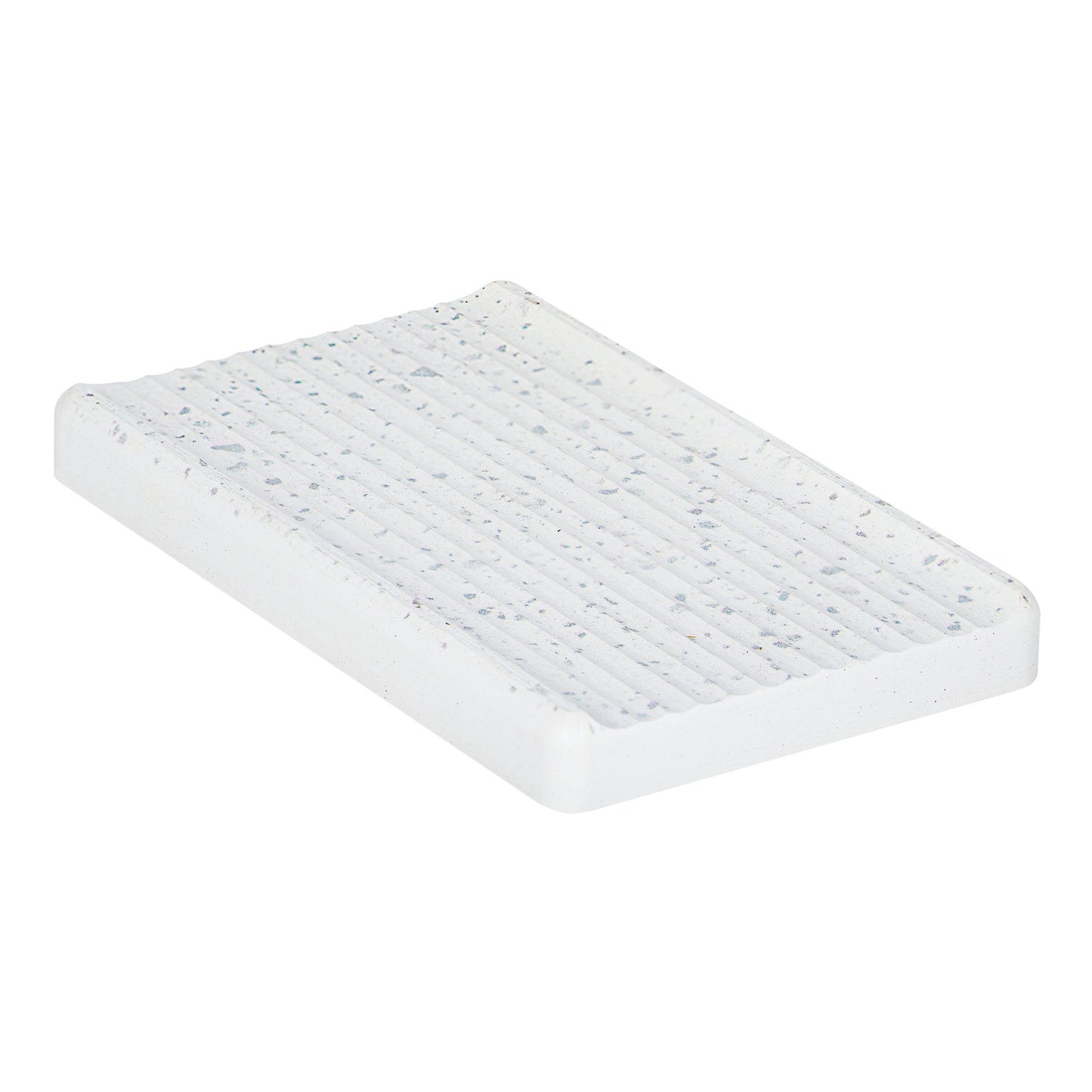 SEIFENABLAGE AUS NATURSTEIN, 100% Kieselsteinerde, ca. 13x8x1,4 cm, für das plastikfreie Badezimmer