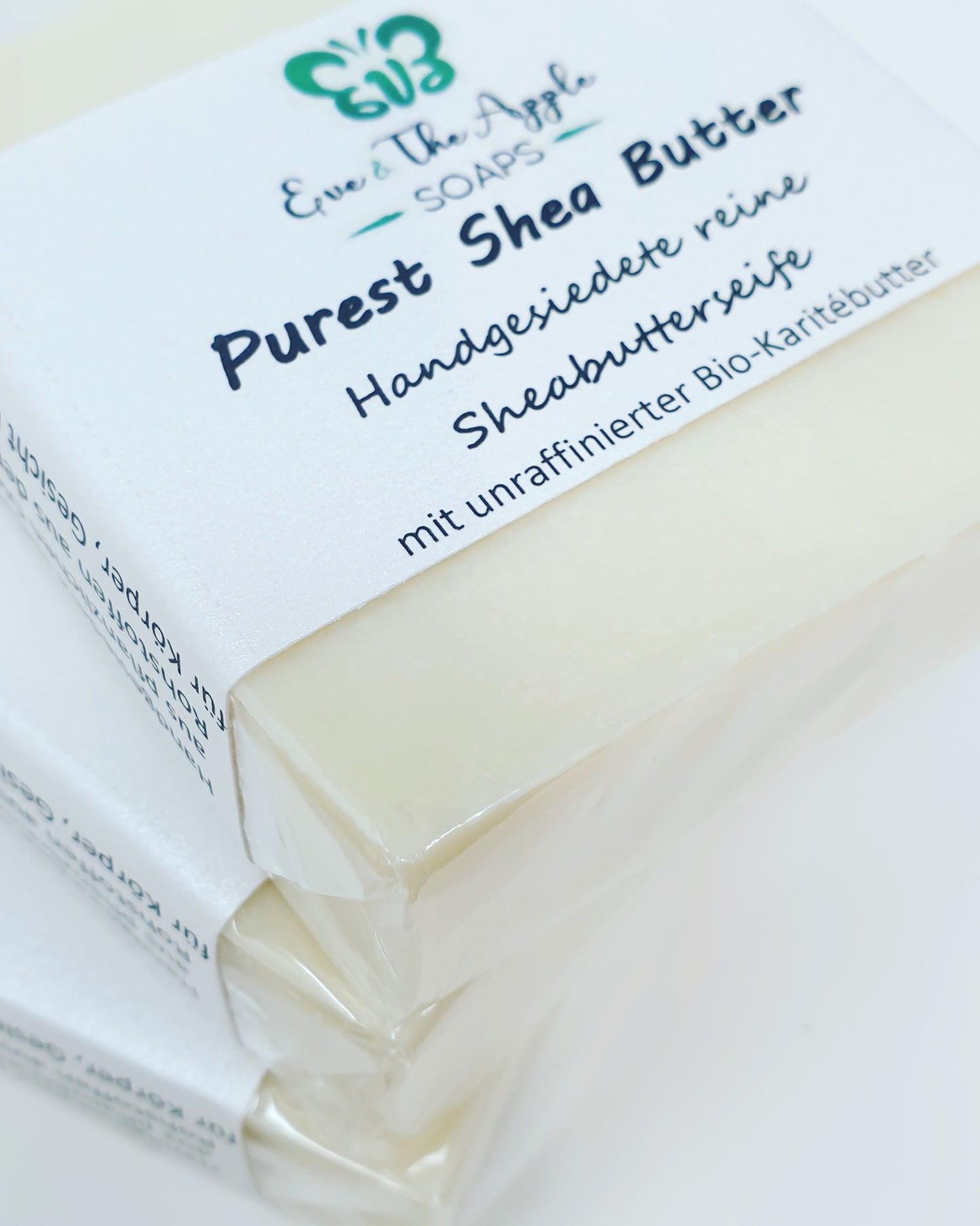 PUREST SHEA BUTTER #47 Reine Sheabutterseife mit unraffinierter Bio-Karitébutter, 120 g