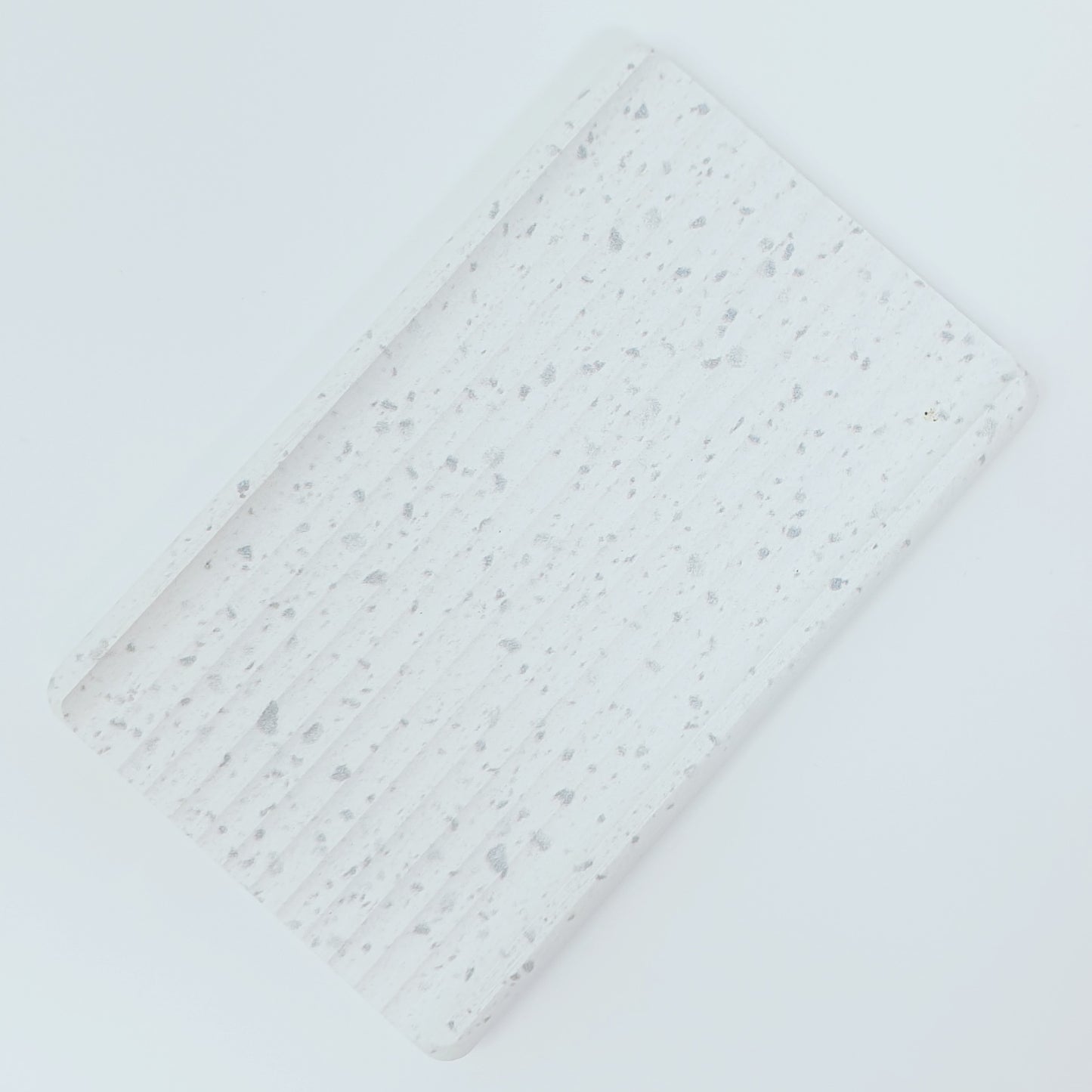SEIFENABLAGE AUS NATURSTEIN, 100% Kieselsteinerde, ca. 13x8x1,4 cm, für das plastikfreie Badezimmer